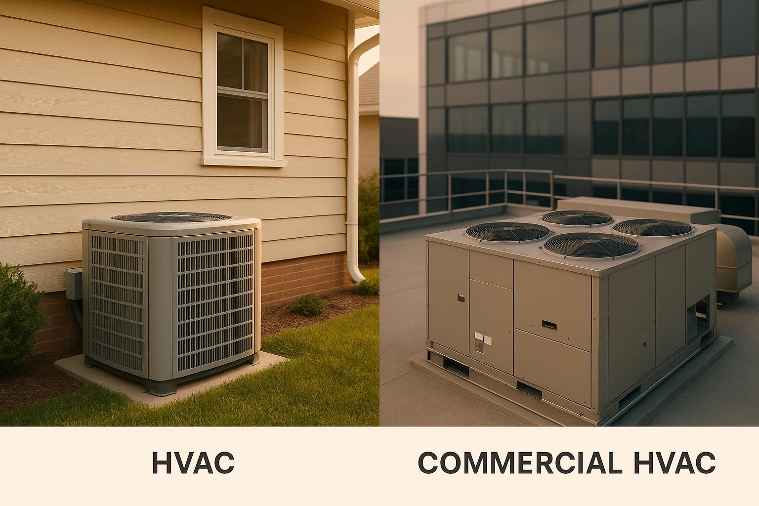 Home Plumbing Maintenance Checklist for Summer What is the difference between HVAC and commercial HVAC?
