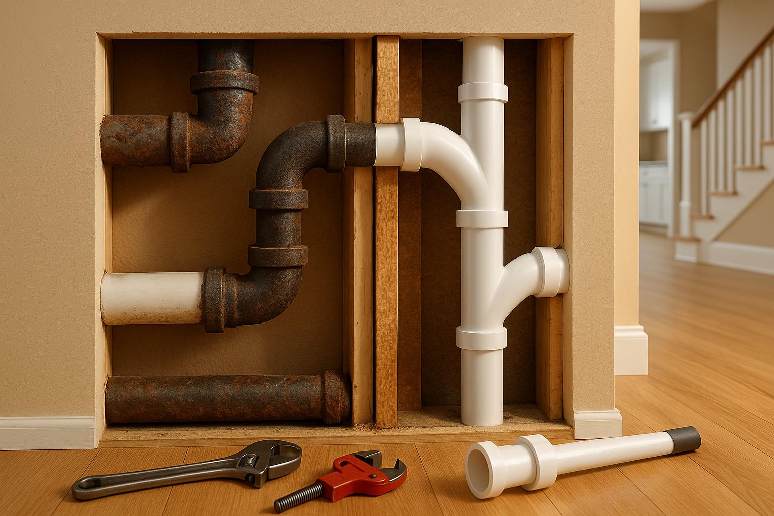Home Plumbing Maintenance Checklist for Summer Cost to replace cast iron plumbing
