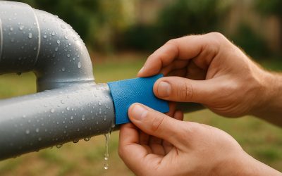 How to Patch a Leaking PVC Pipe