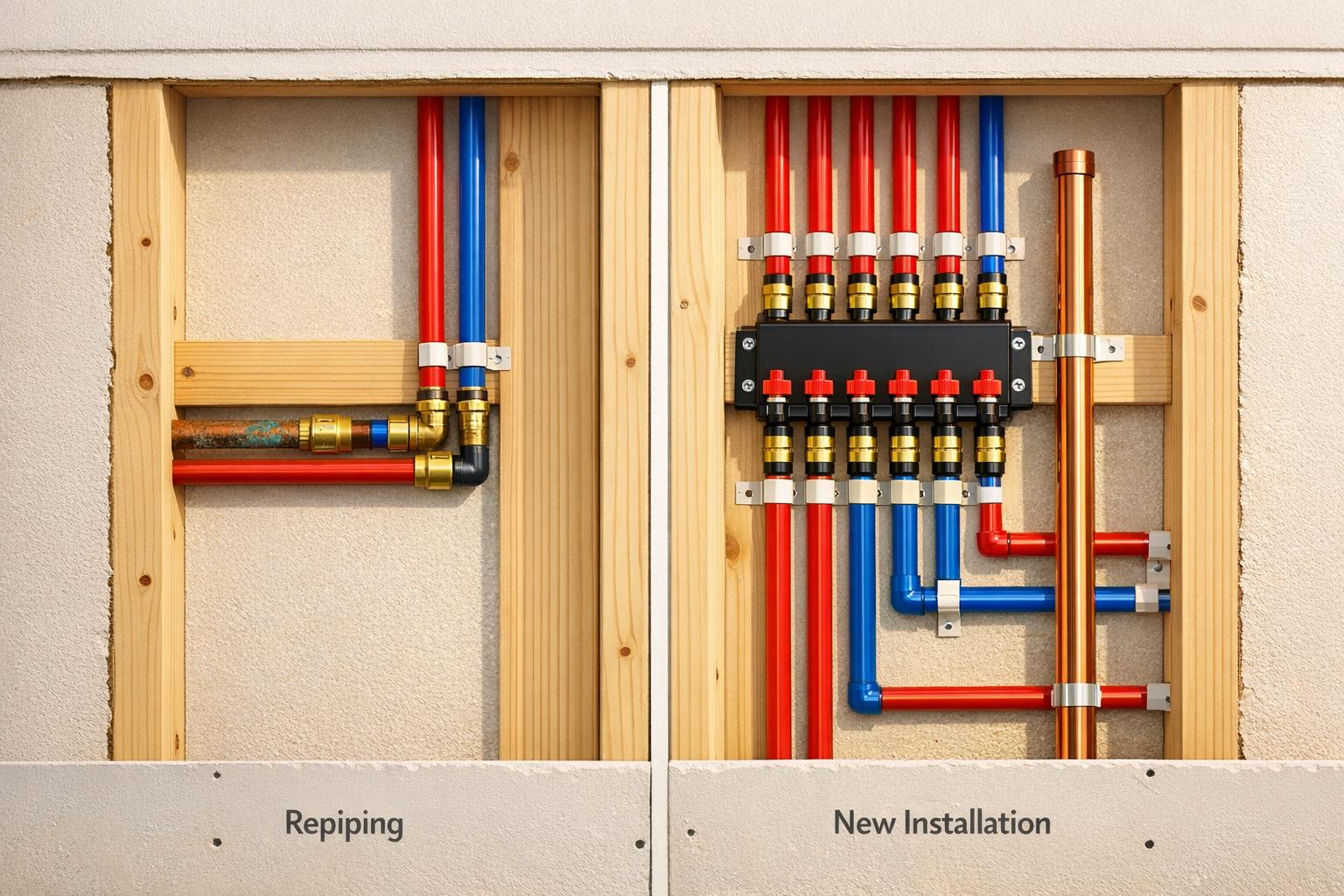 Home Plumbing Maintenance Checklist for Summer Repiping vs. Pipe Installation: What’s Best for Your Bluffton Home?