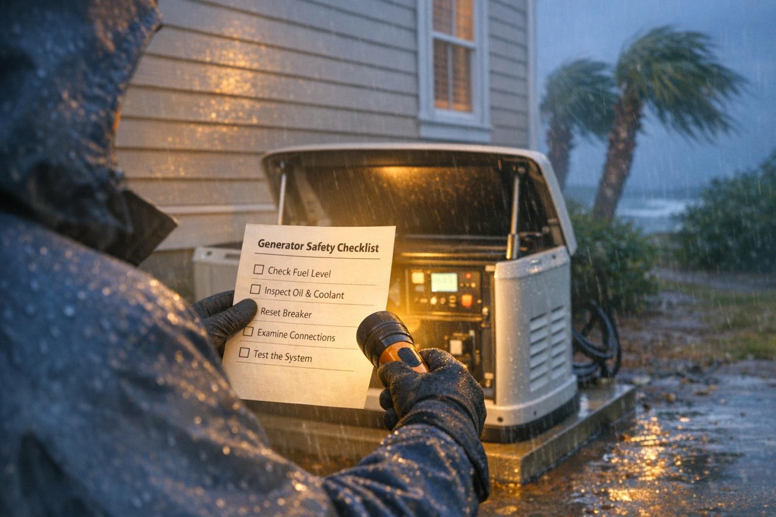 Home Plumbing Maintenance Checklist for Summer What to Do if Your Generator Fails During a Storm in Charleston, SC