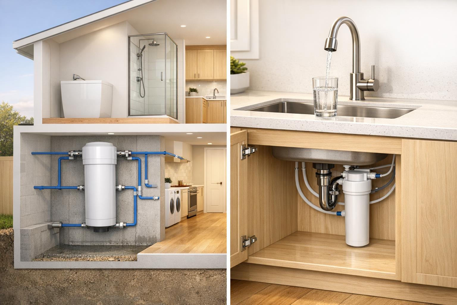 Home Plumbing Maintenance Checklist for Summer Whole-House vs. Point-of-Use Filters: Key Differences