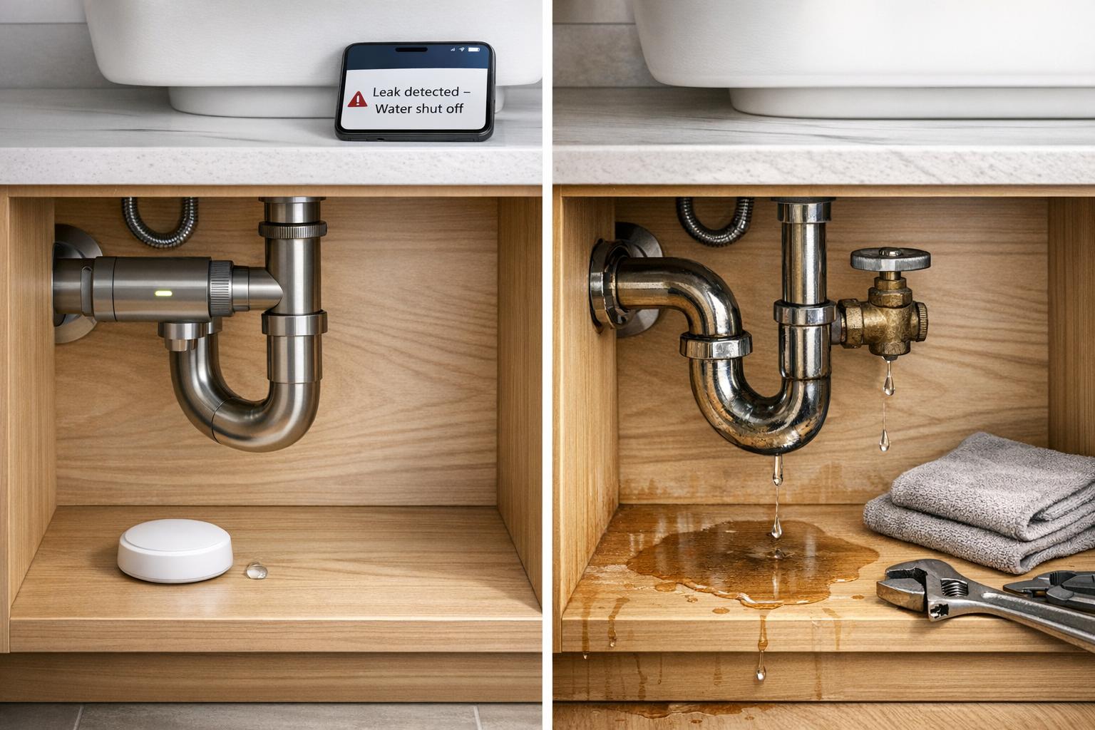 Smart Leak Detectors vs. Traditional Systems