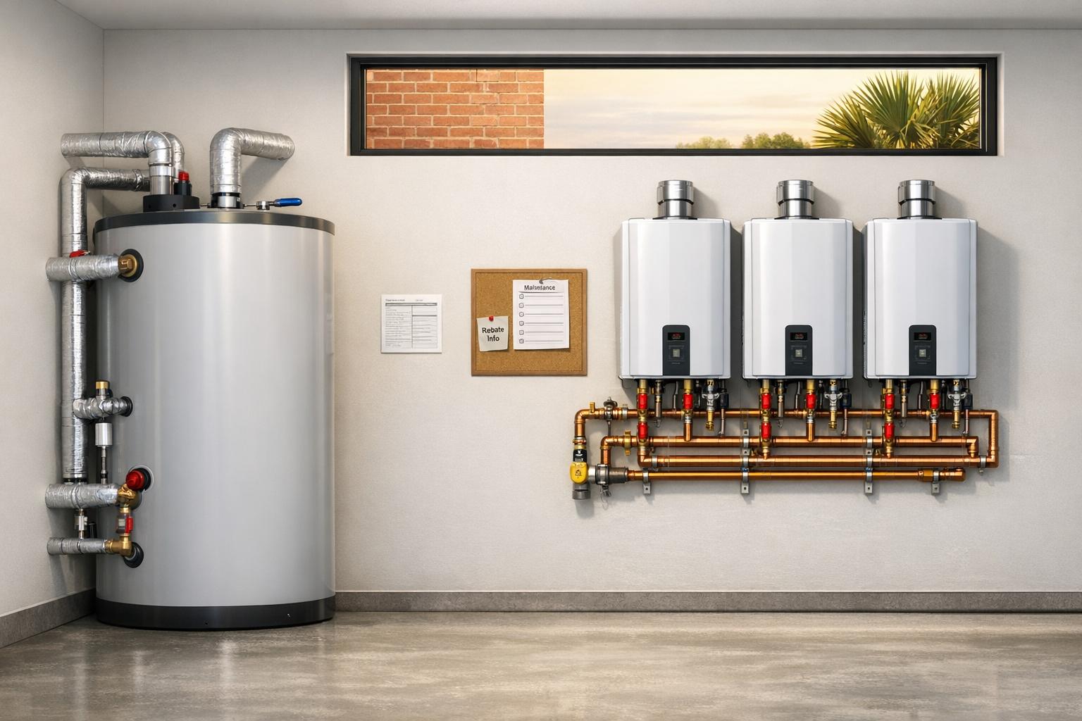 Home Plumbing Maintenance Checklist for Summer Upgrading Your Commercial Property's Water Heating System in Moncks Corner, SC