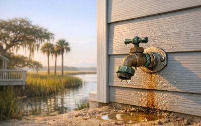 Plumbing Problems Common in Bluffton Waterfront Homes